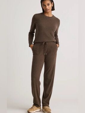 Quince Cashmere Sweater and Pant Set